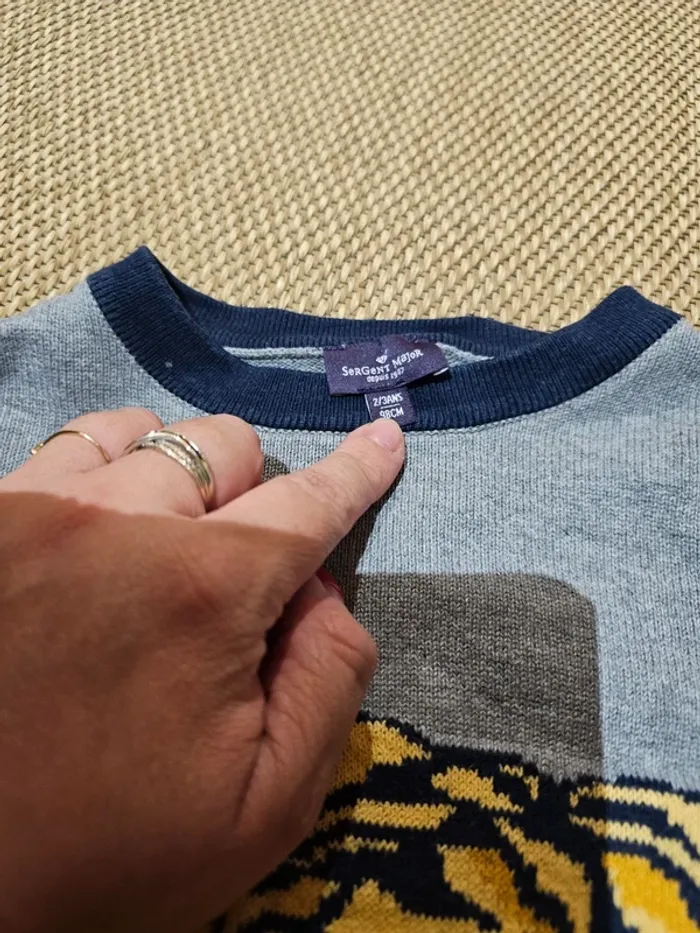 Pull 3 ans Sergent major - photo numéro 2