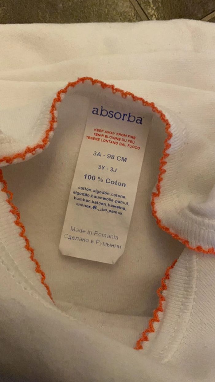 3 ans - absorba pyjama léger bébé alpaga - photo numéro 3