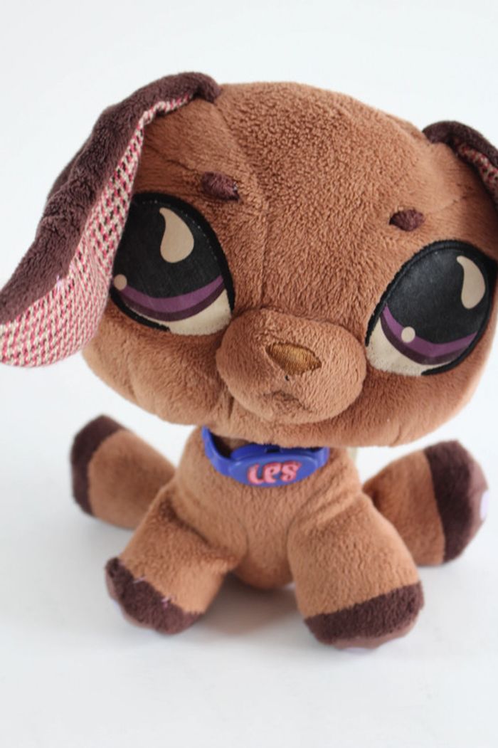 Lps Littlest Pet Shop Chien 2007 Peluche - photo numéro 2