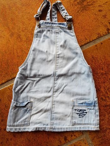 Robe salopette en jean 3ans tape à l'oeil