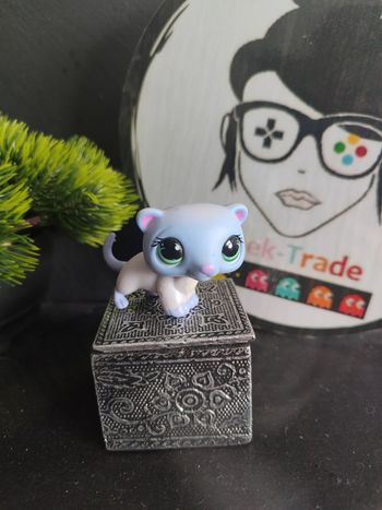 lps00859 My Littlest Petshop Pet Shop LPS Hasbro Authentic Ferret Furet 880