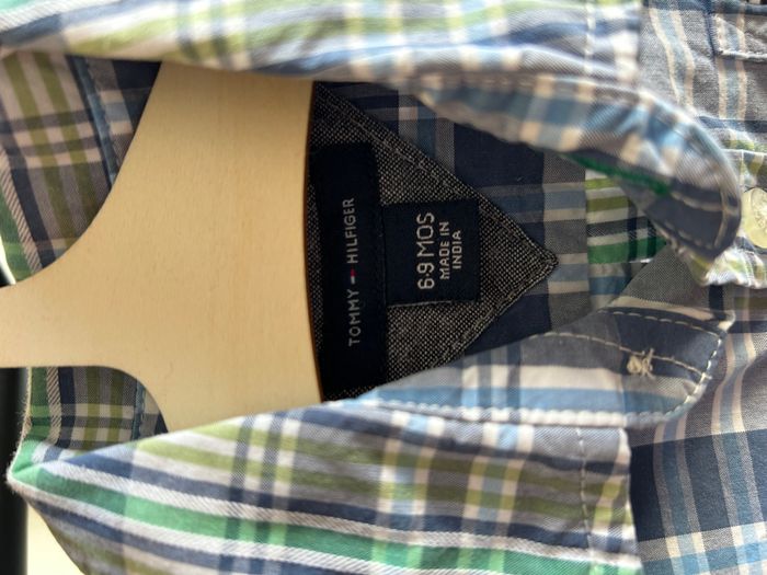 Chemise manches courtes - 6/9 mois - Tommy Hilfiger - photo numéro 5
