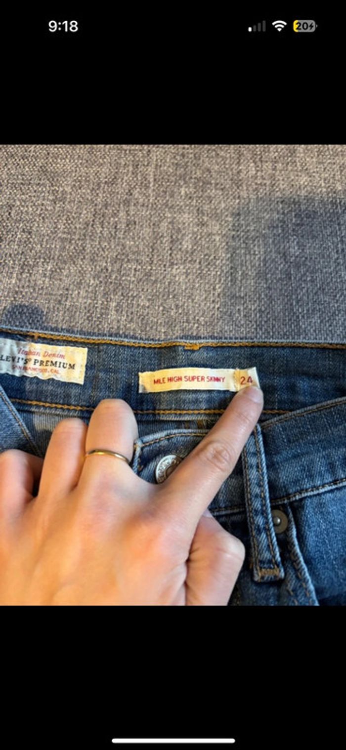 Jean levis mile High super skinny - photo numéro 5