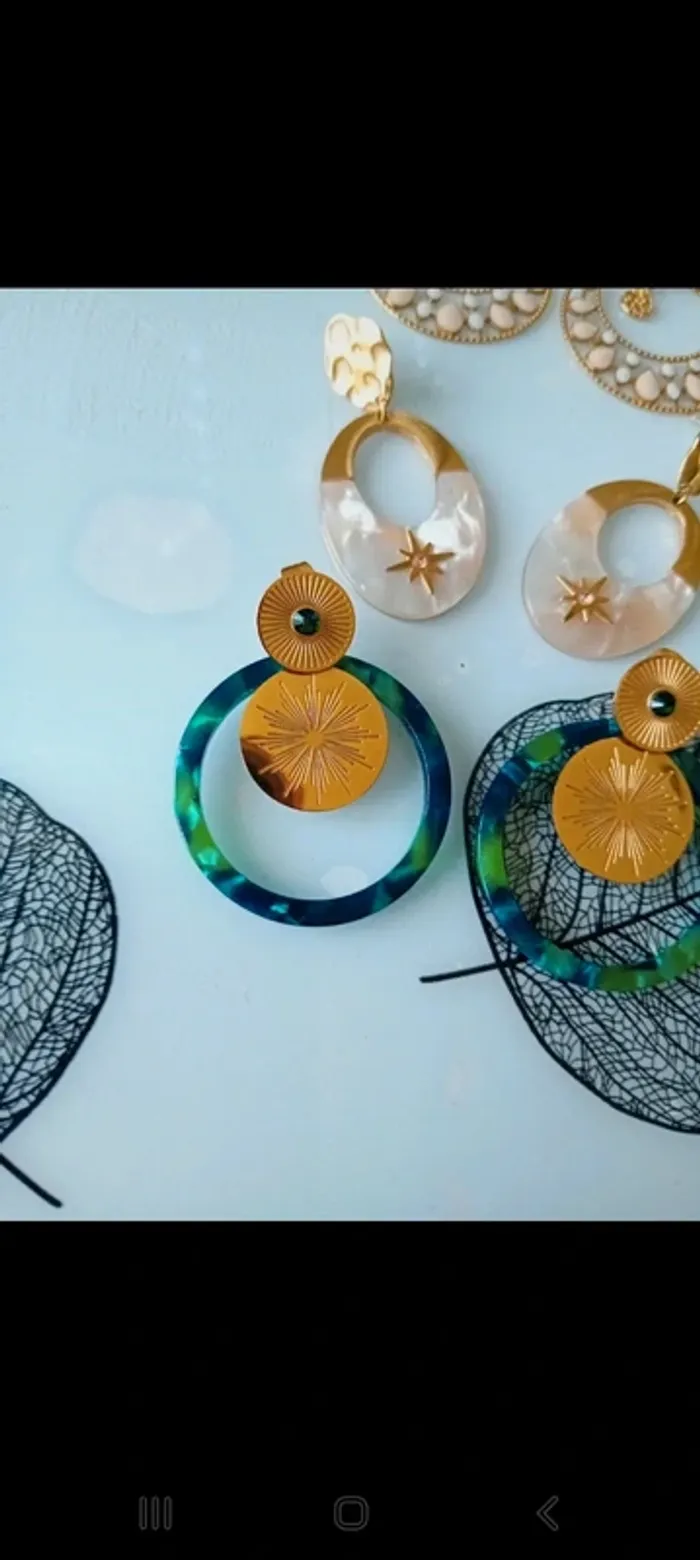 Lot de boucles d oreilles de la marque 9 cil très bonne qualités - photo numéro 2