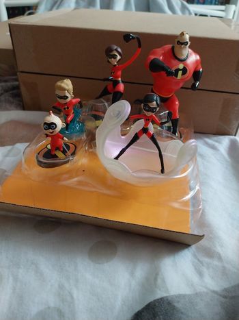 5 Figurines Indestructibles Disney Pixar Coffret de figurines Disney
