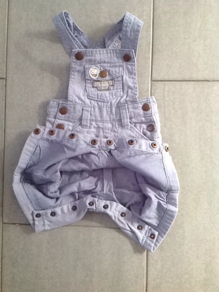 Salopette bleu ciel DPAM - photo numéro 4