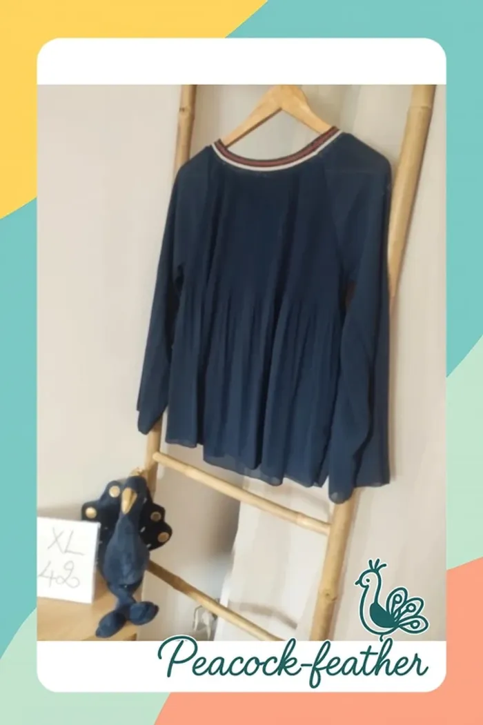 Blouse bleue Lola Liza 42 - photo numéro 6
