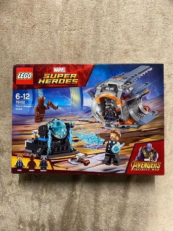 LEGO 76102 Super Heroes À la recherche du marteau de Thor neuf