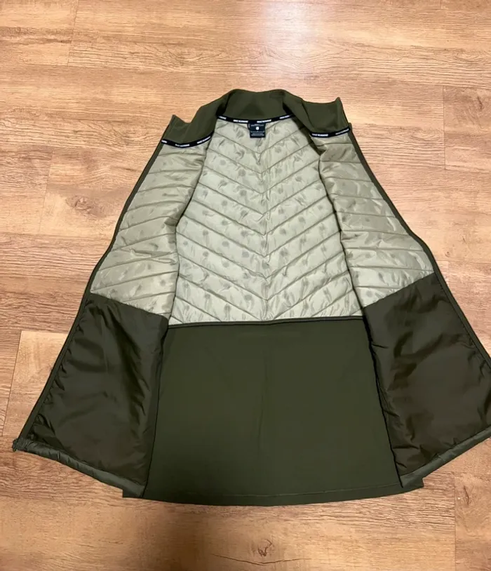 Veste sans manche Nike running vert kaki taille L - photo numéro 5