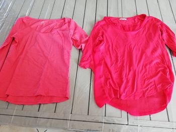 2 t shirt manches longues ou 3 /4