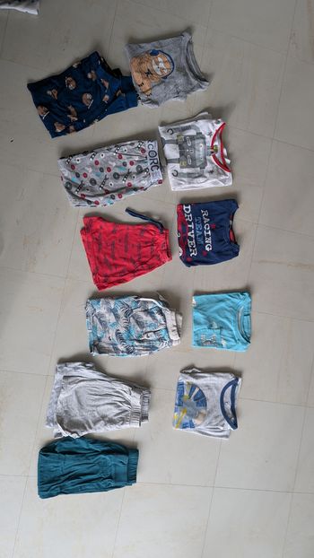 Lot pyjamas garçon 5 ans