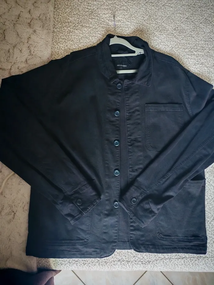 Blouson noir jack&jones - photo numéro 5