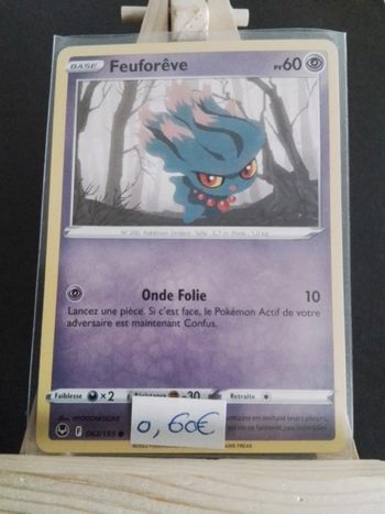 Carte Pokémon Feuforêve 63/195
