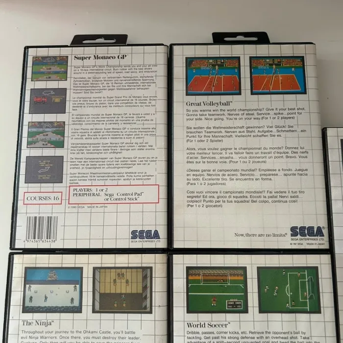 Lot jeux sega master system - photo numéro 13
