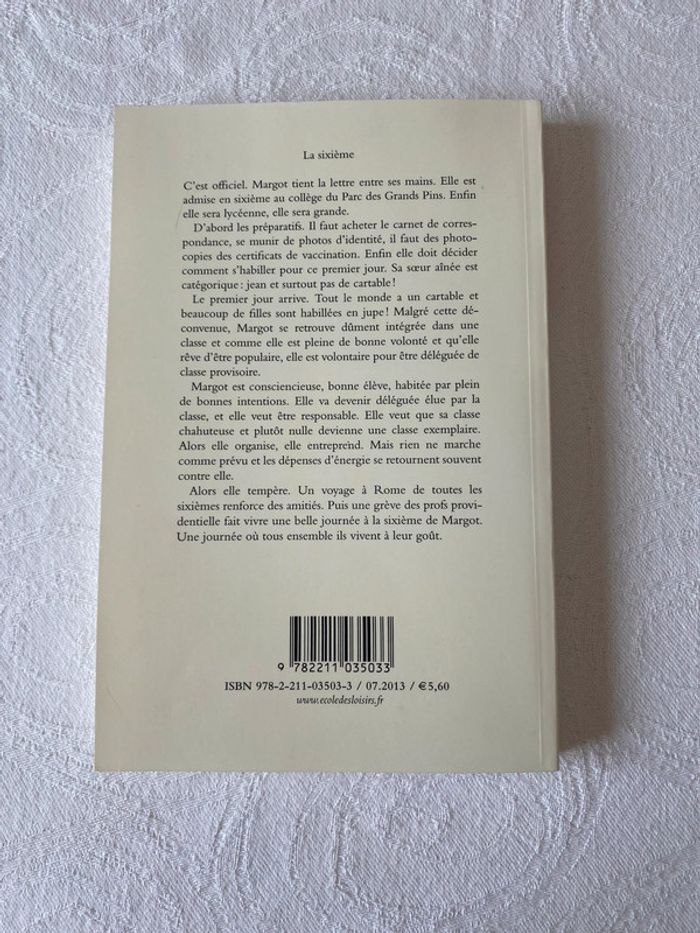Livre « La sixième » Susie Morgenstern - photo numéro 2