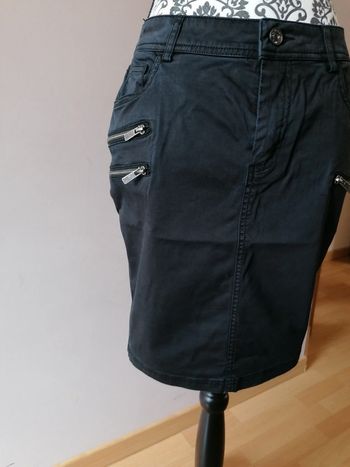 Jupe crayon enduite #kaporal