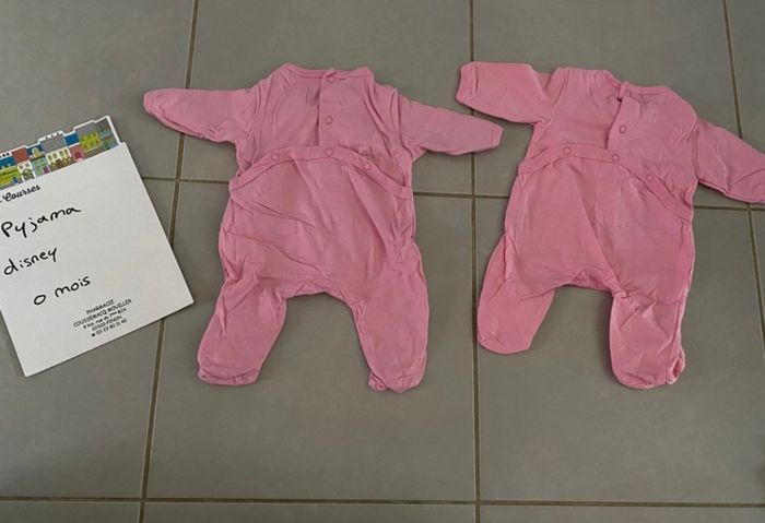 Pyjama fille 0 mois - photo numéro 3