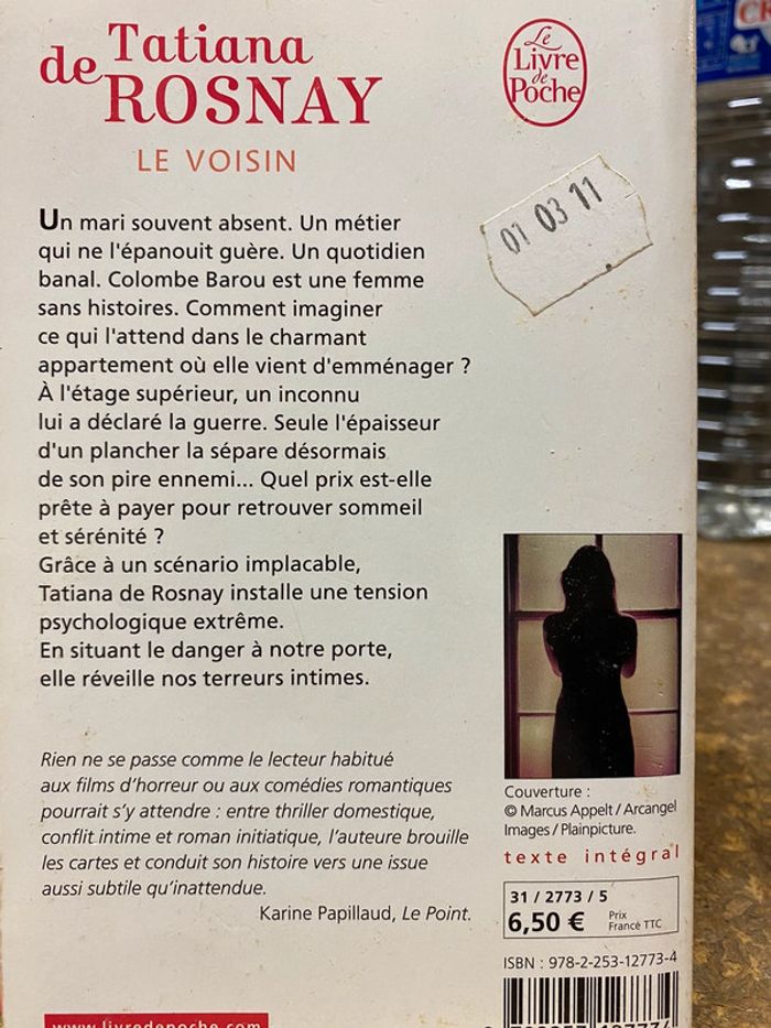 Le voisin - Tatiana de Rosnay - photo numéro 2