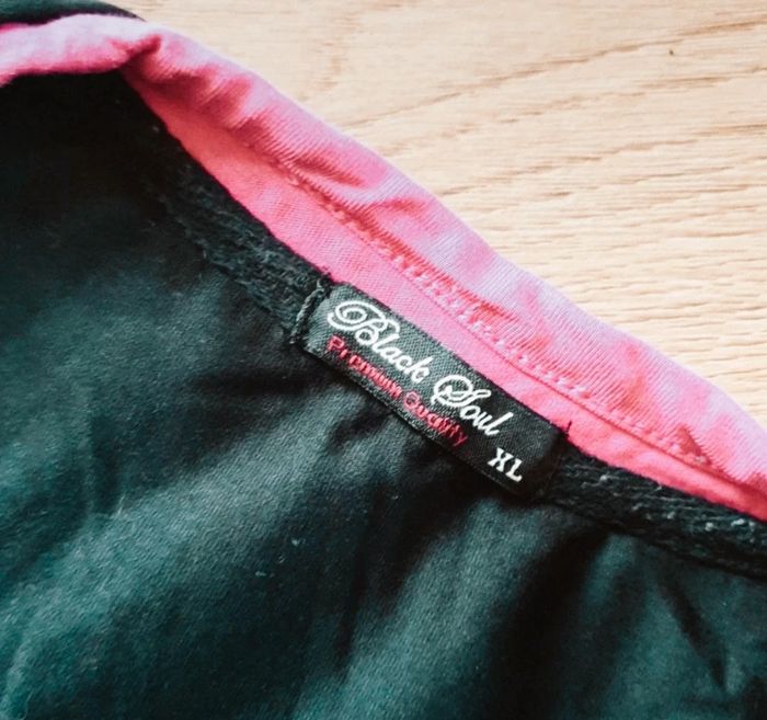 🎀 Tee-shirt Black soul XL 42 🎀 #emyfleury_42homme - photo numéro 3