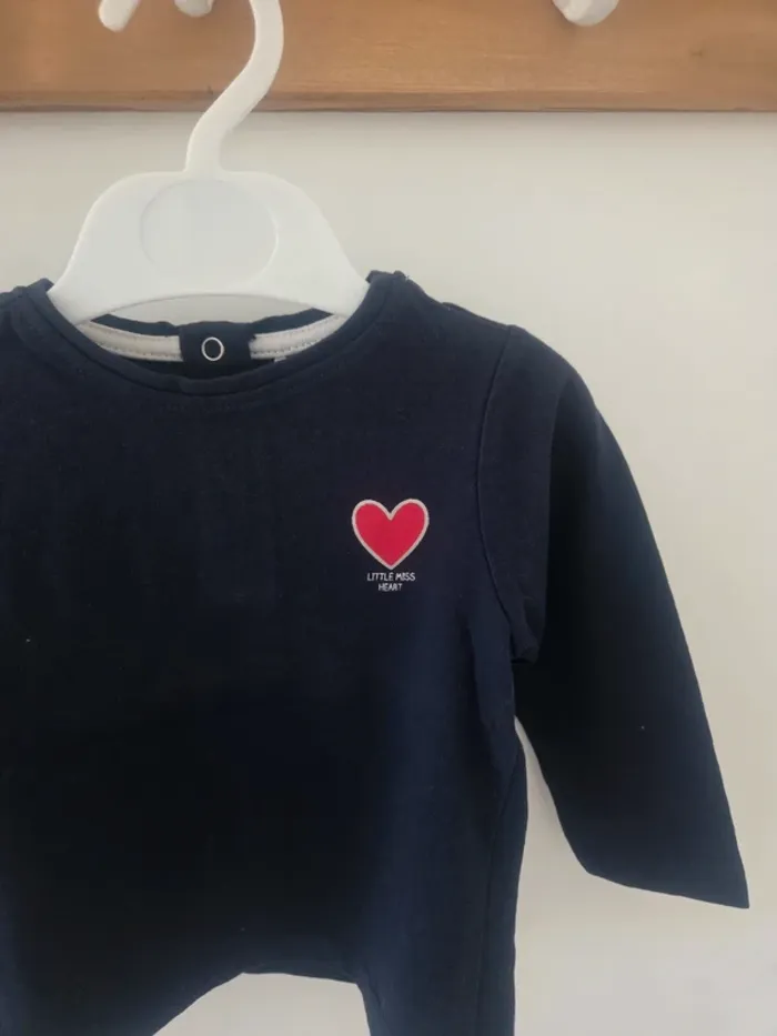 Tee-shirt 6m orchestra coeur - photo numéro 3
