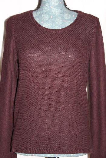 Jolie pull bordeaux Pimkie