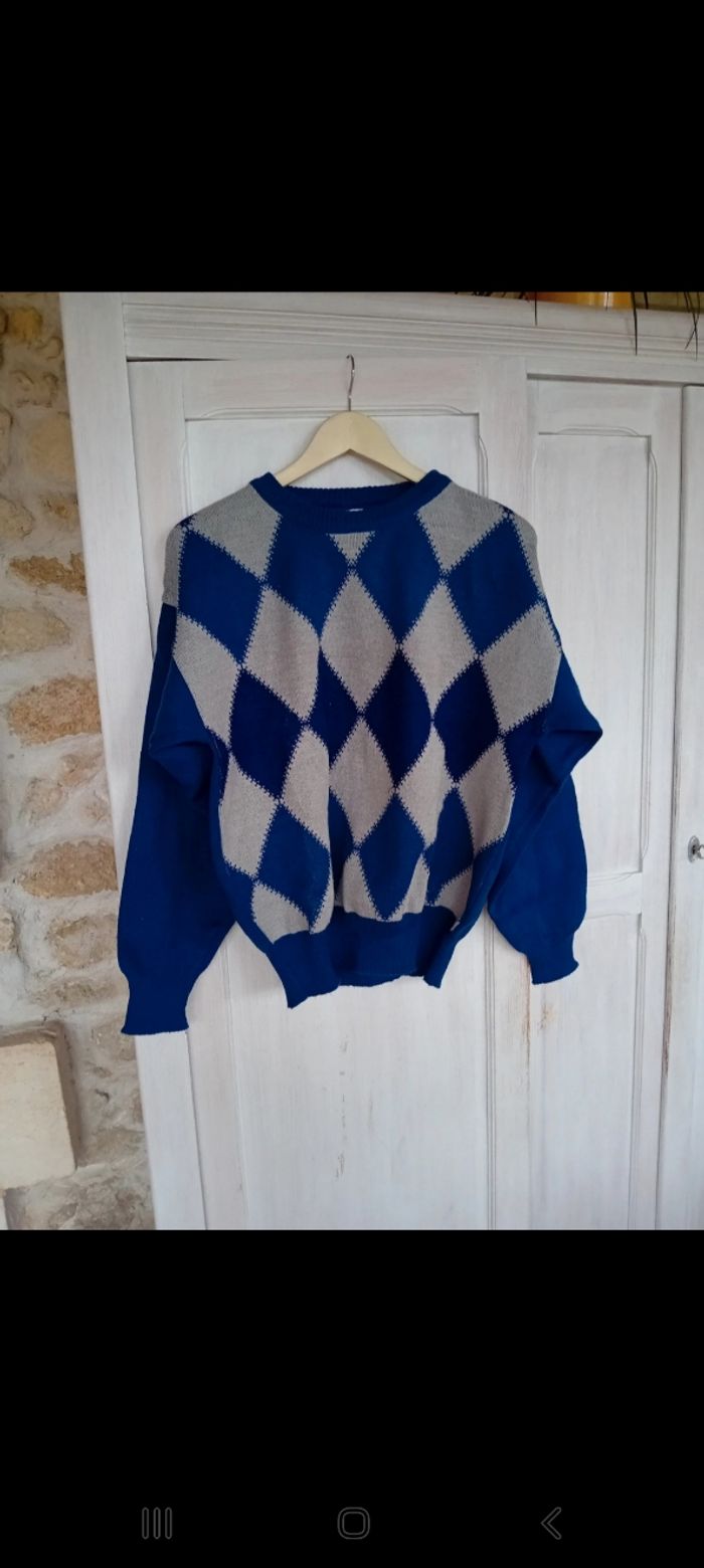 Pull-over à carreaux - photo numéro 2