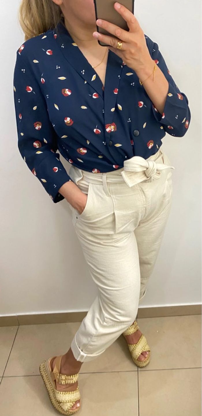Chemise a fleurs - photo numéro 7