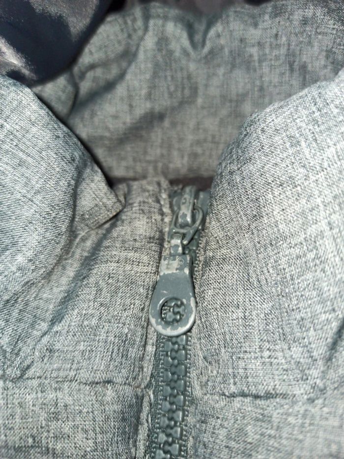 Manteau veste grise - photo numéro 4