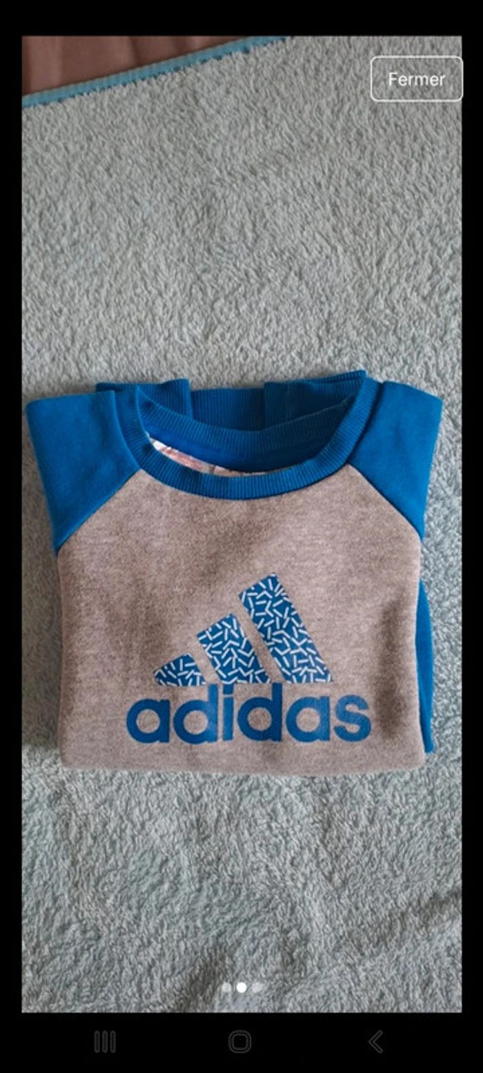 Pull garçon Adidas - photo numéro 3