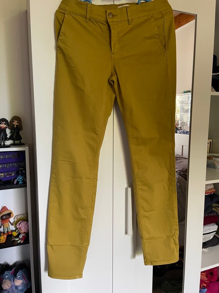 Pantalon moutarde