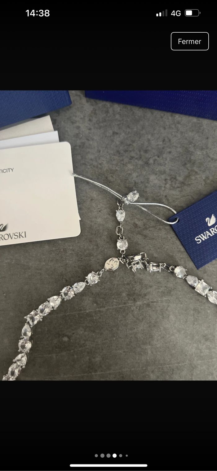 Collier Swarovski - photo numéro 3