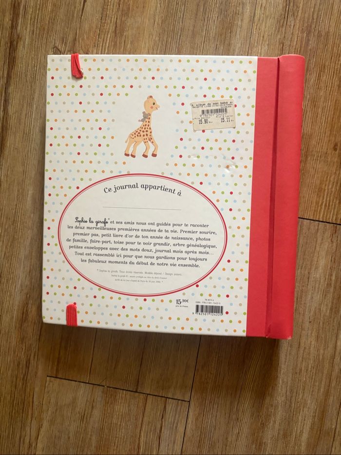 Journal de mon bébé avec Sophie la girafe - photo numéro 2