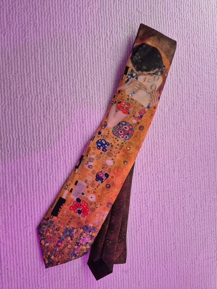 Cravate le baiser Klimt