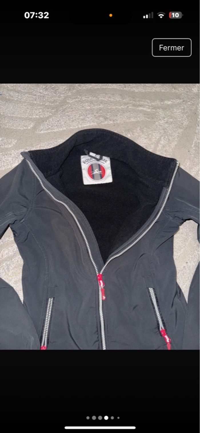 Veste équi  thème très bon état Xs - photo numéro 2