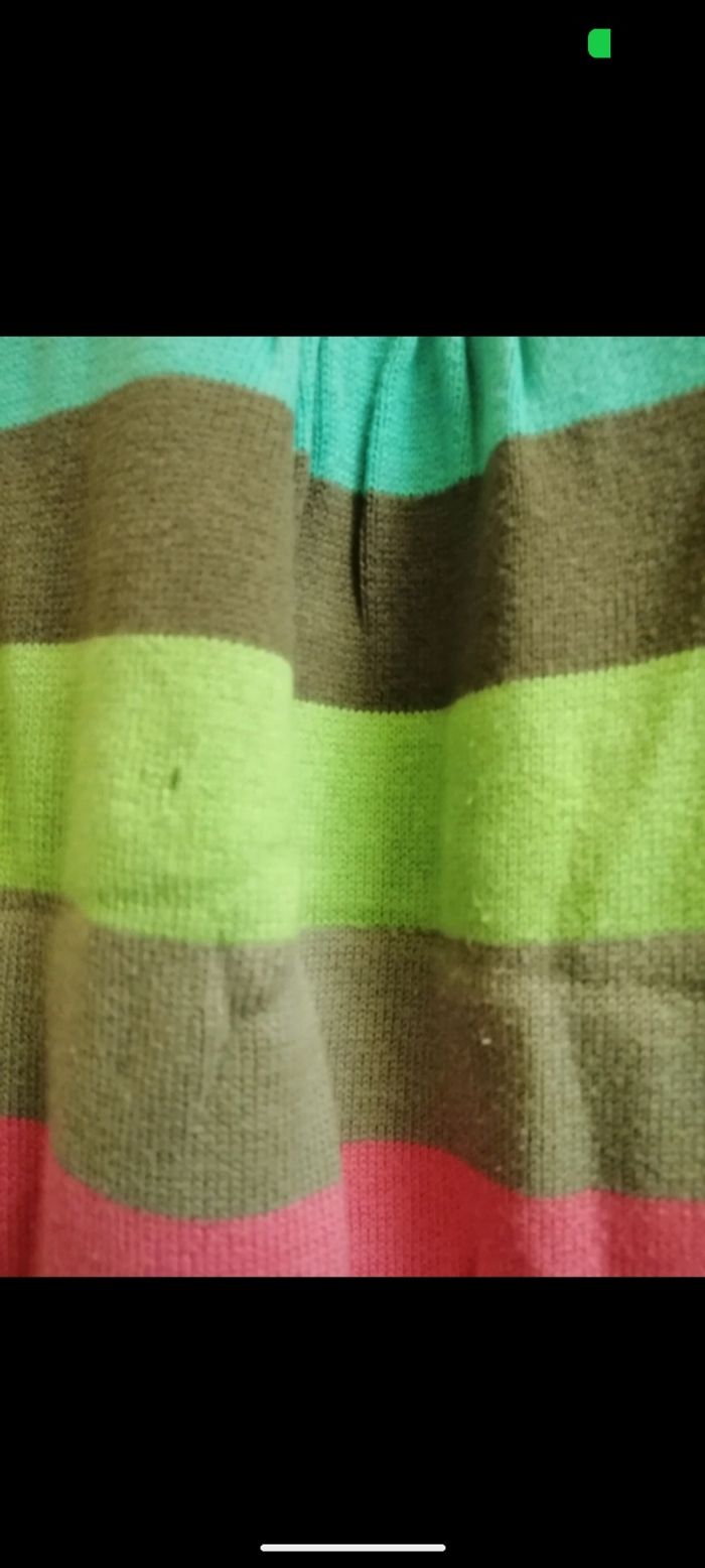 Belle robe tricot NKY à rayures. Taille 8 ans - photo numéro 6