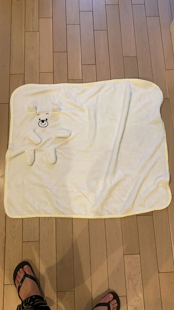 Couverture nounours deux en un