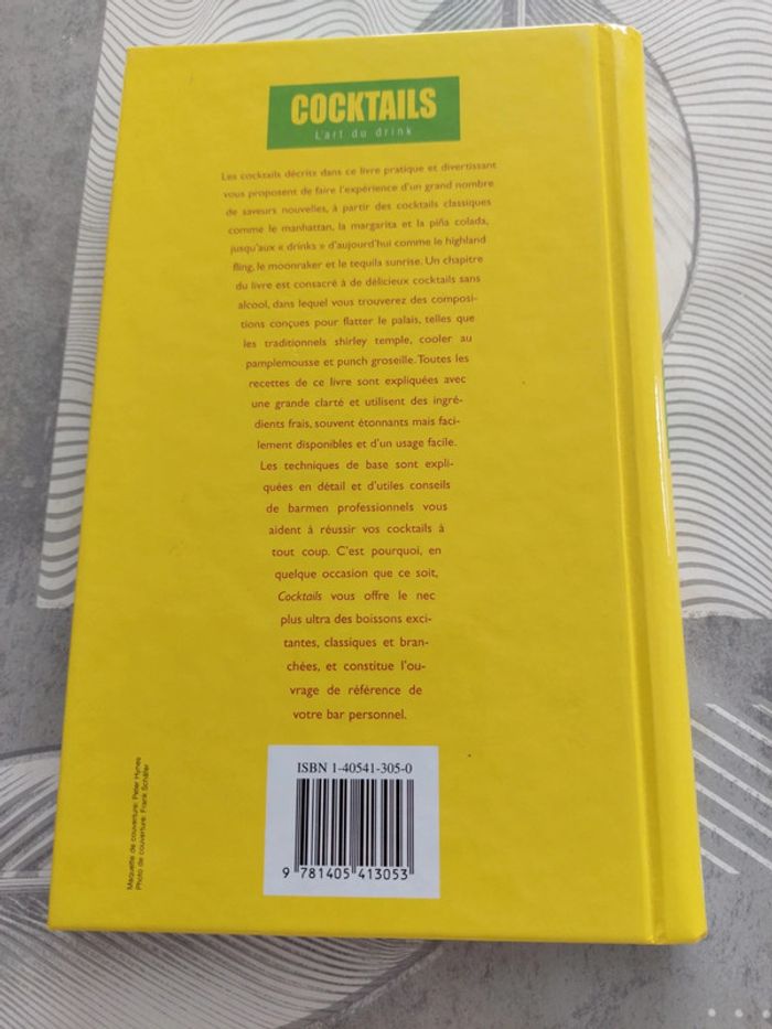 Livre Cocktail L'art du drink - photo numéro 2