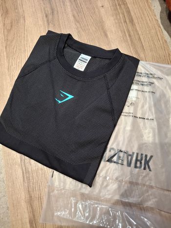 Long sleeve Tee-shirt Onyx Gymshark Taille L