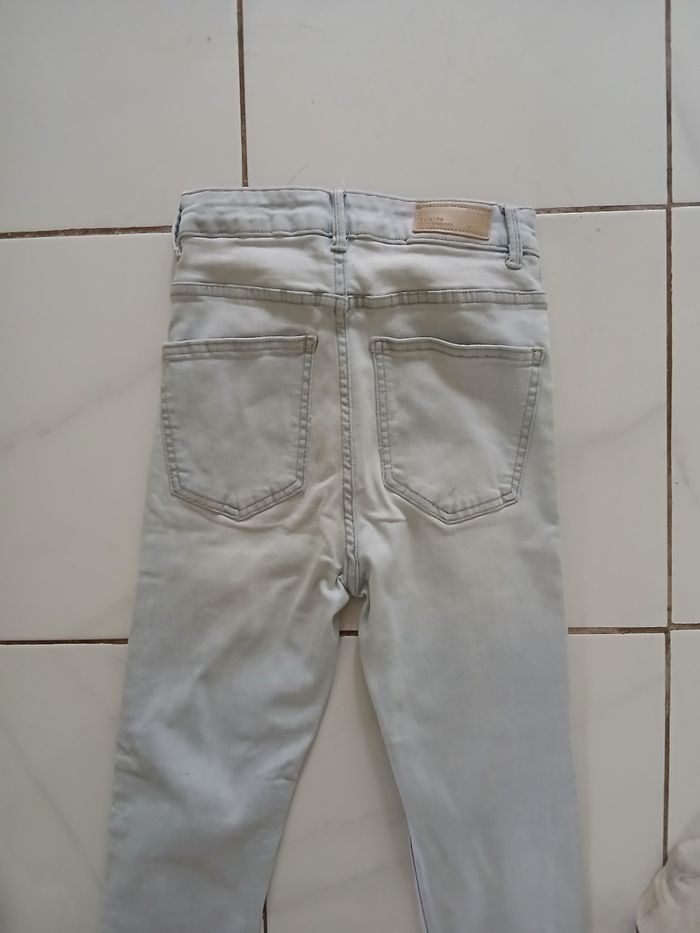 Pantalon femme taille 36 bleu clair marque berska - photo numéro 7