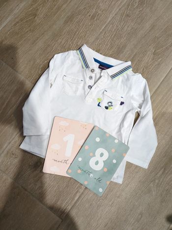 Tee-shirt manches longues 18mois sergent major