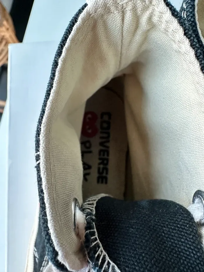Converse noire comme des garçons - photo numéro 5