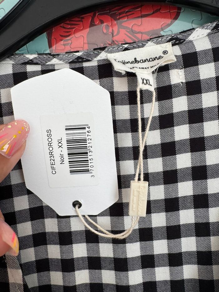 Robe allaitement Vichy TajineBanane - photo numéro 4