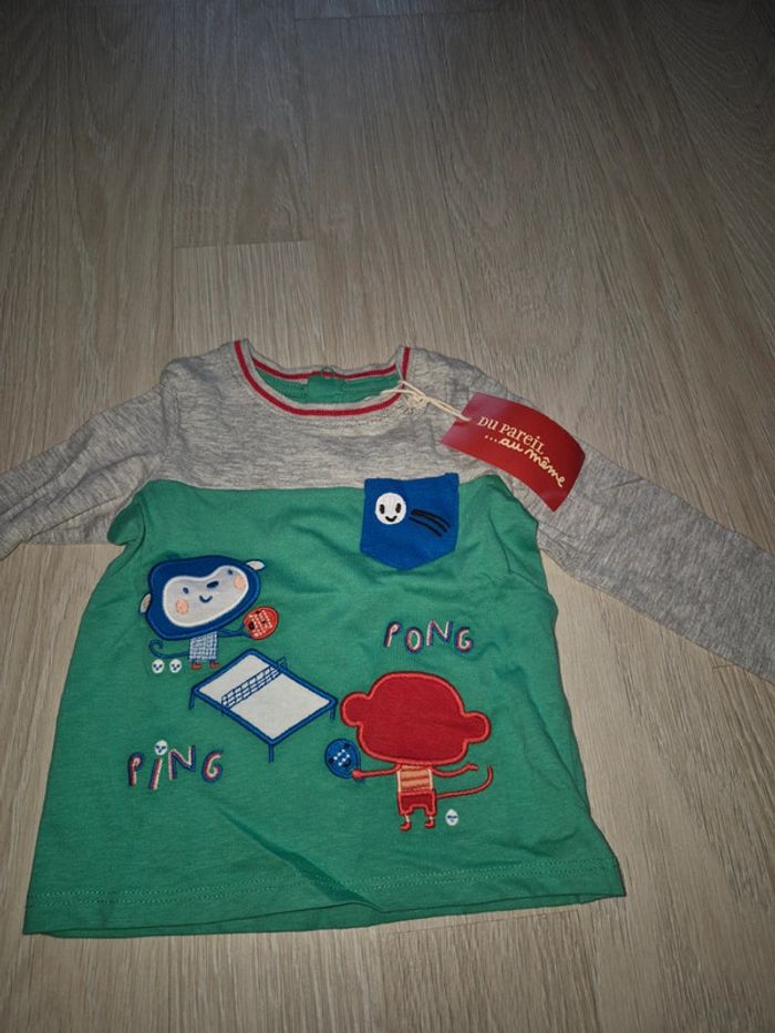 Tee shirt 9 mois - photo numéro 2