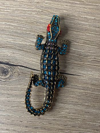 Broche alligator acier
