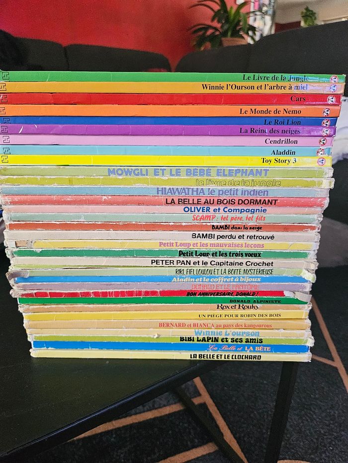 Disney 32 livres nouveaux et des anciens - photo numéro 6