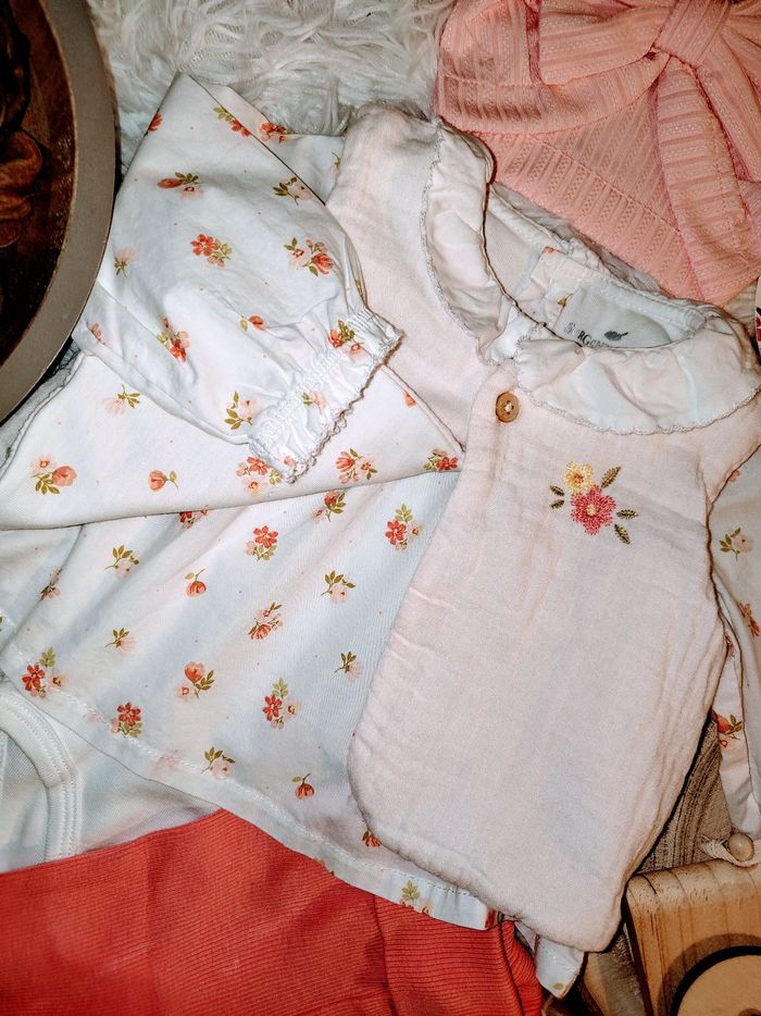 Ensemble complet 4 pièces sergent major fille 3 mois 🎀 - photo numéro 4