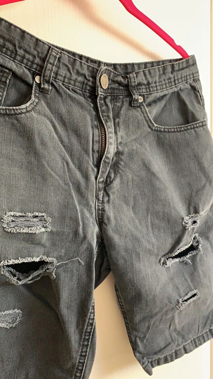 Short en jean homme taille 40 gemo - photo numéro 2