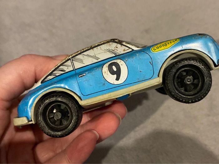 Ancien jouet métal voiture Porsche 911 Payva n°9 - photo numéro 12