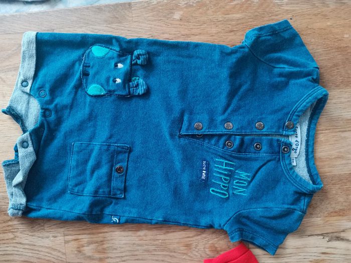 Lot 3 barboteuses été garçon - photo numéro 4