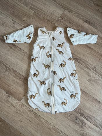 Gigoteuse 6-18 mois manches amovibles